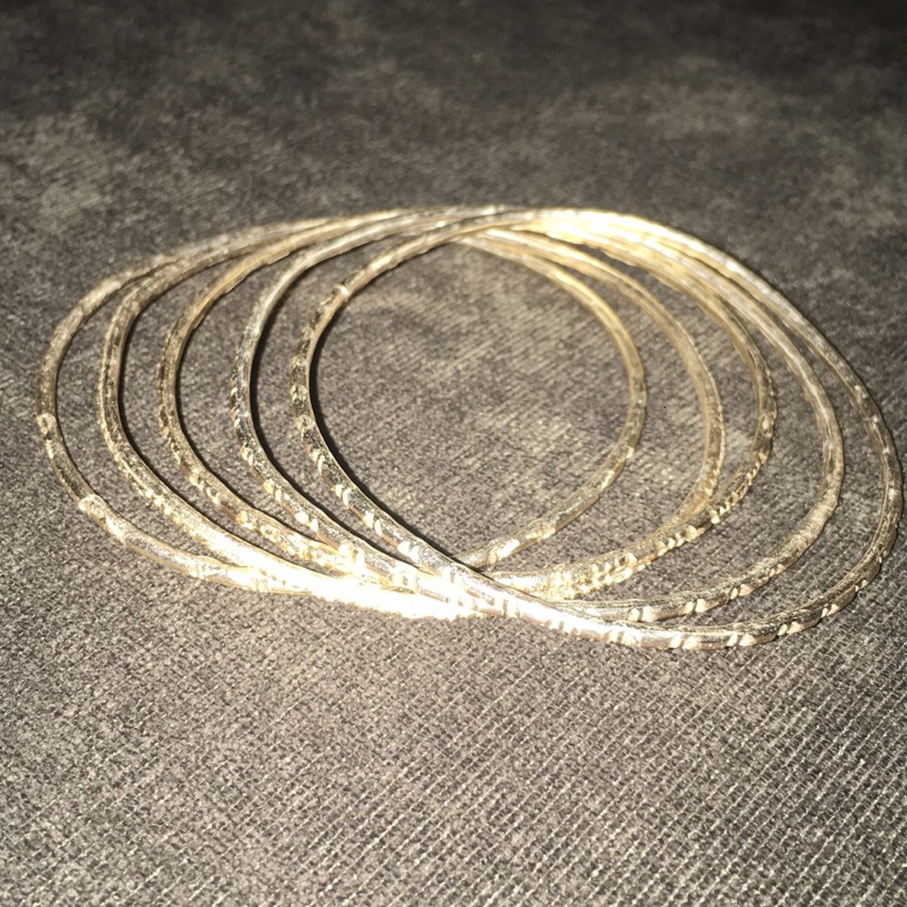 Gold Bangles (Faux)